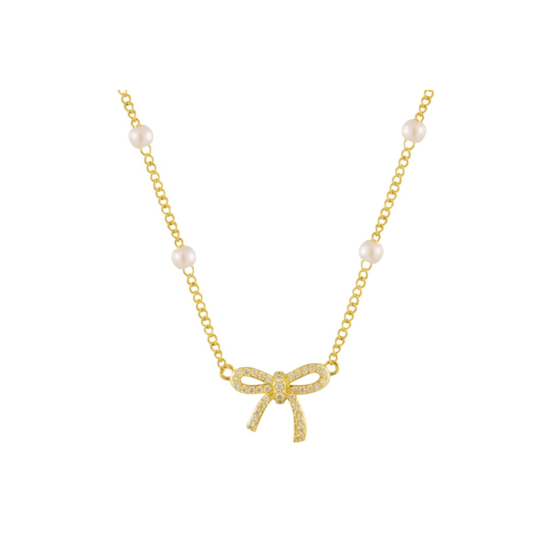 Party Bow Necklace